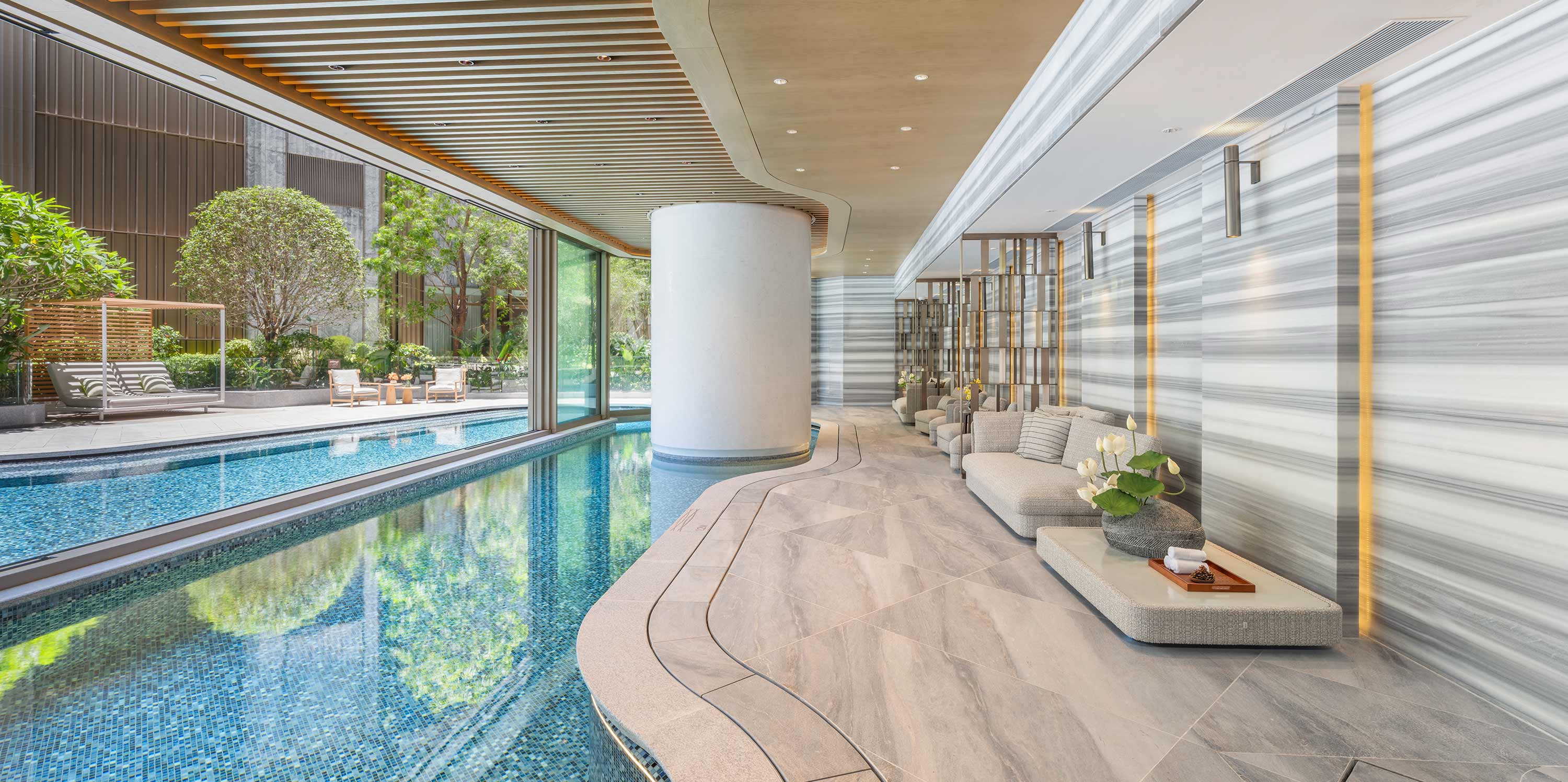 <strong>THE WAVE</strong><BR> INDOOR SWIMMING POOL<sup>24</sup>